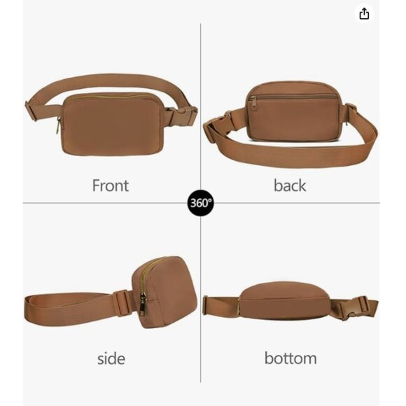 Waist Pack For Running Fanny Pack For Women And Men Crossbody Belt Bag Bum Bag - Picture 5 of 12